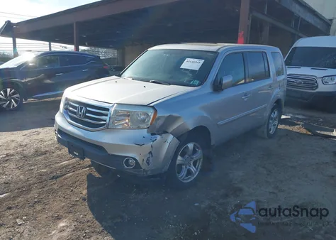 2015 Honda Pilot Ex-L из США, поврежденный, VIN 5FNYF4H57FB014674